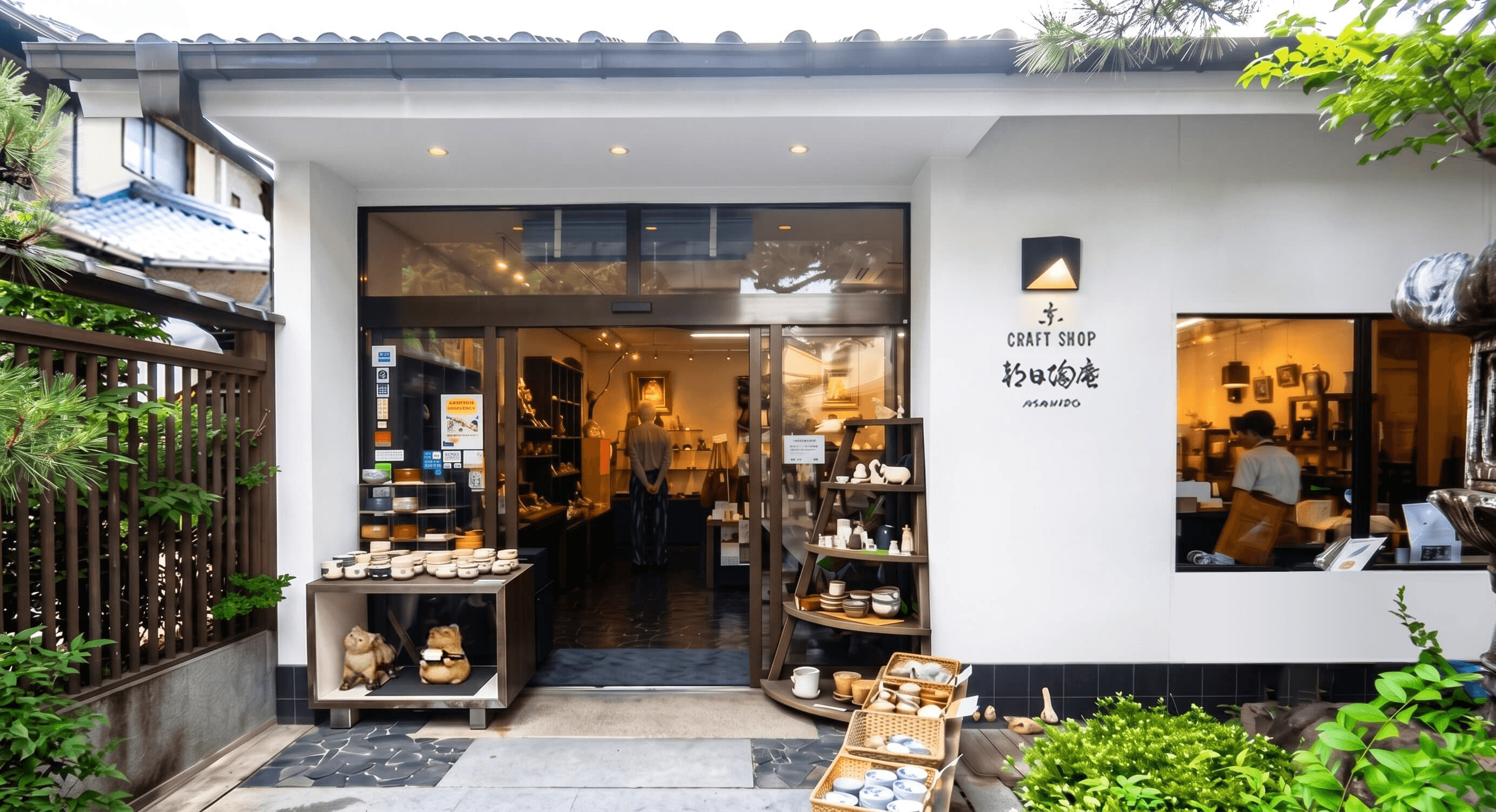 工艺品店 朝日陶庵